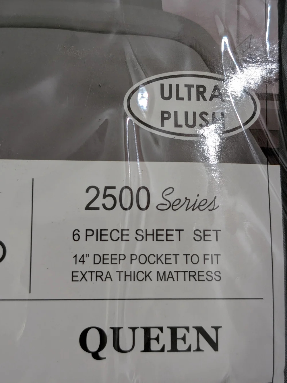 Organic Bamboo 6-Piece Sheet Set - Gray Queen Size
